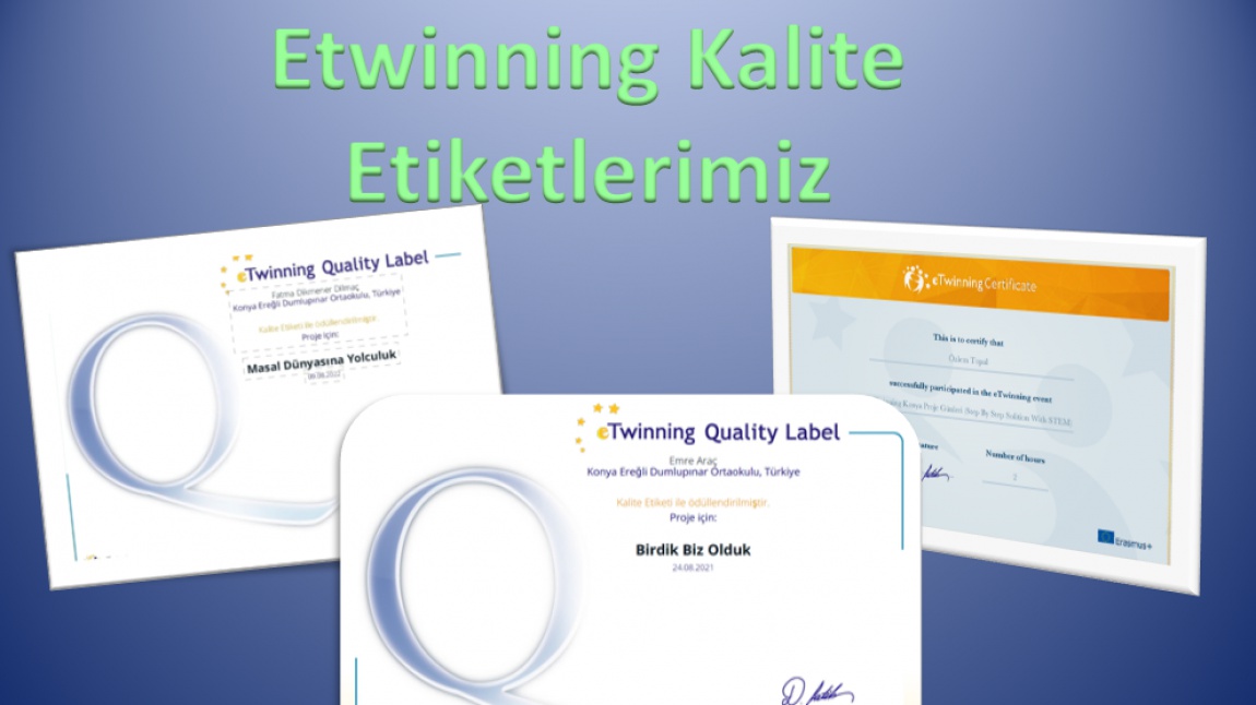 etwinning Kalite Etiketleri